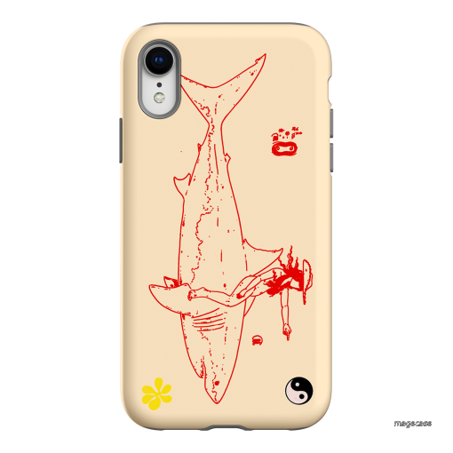 1800-Busy-Rn in Cream Printed Phone Cases iPhone XR / Armoured by Easty Beasty - The Dairy