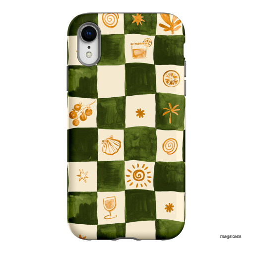 Afternoon Mezze Printed Phone Cases iPhone XR / Armoured by Charlie Taylor - The Dairy