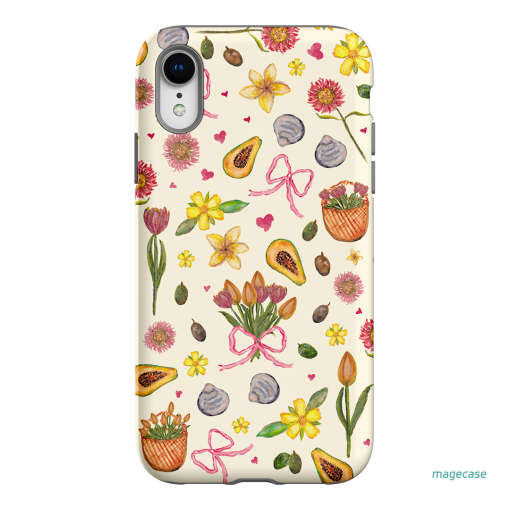 Bouquets & Bows Printed Phone Cases iPhone XR / Armoured by BG. Studio - The Dairy