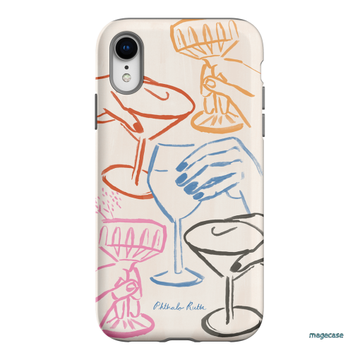 Cheers Multi Printed Phone Cases iPhone XR / Armoured by Phthalo Ruth - The Dairy