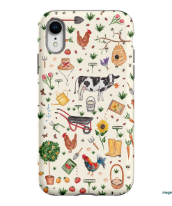 Farm Stay Printed Phone Cases iPhone XR / Armoured by BG. Studio - The Dairy