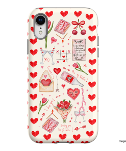 Love Note Printed Phone Cases iPhone XR / Armoured by BG. Studio - The Dairy