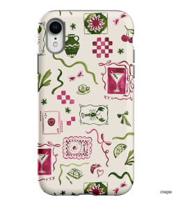 Martini Gal Printed Phone Cases iPhone XR / Armoured by Charlie Taylor - The Dairy