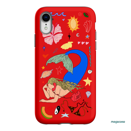 Mermaid Salad Scarlet Printed Phone Cases iPhone XR / Armoured by Easty Beasty - The Dairy