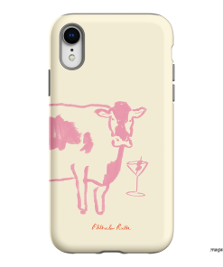 Mootini Pink Printed Phone Cases by Phthalo Ruth - The Dairy