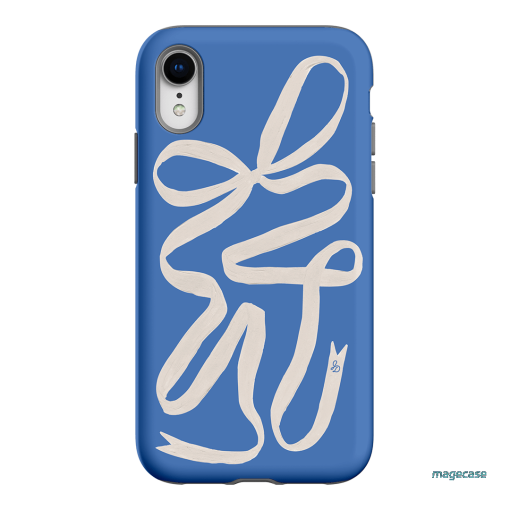 Something Blue Ribbon Printed Phone Cases iPhone XR / Armoured by Jasmine Dowling - The Dairy
