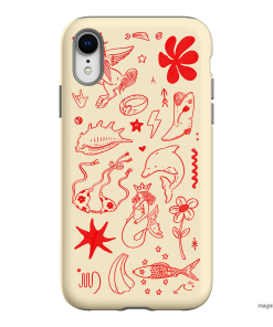 Spiced Cowboy Cream Printed Phone Cases iPhone XR / Armoured by Easty Beasty - The Dairy