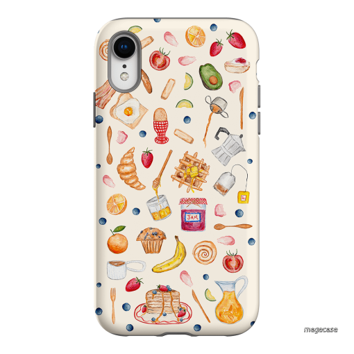 Sunday Breakfast Printed Phone Cases iPhone XR / Armoured by BG. Studio - The Dairy