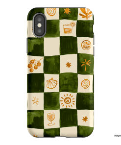 Afternoon Mezze Printed Phone Cases iPhone XS / Armoured by Charlie Taylor - The Dairy
