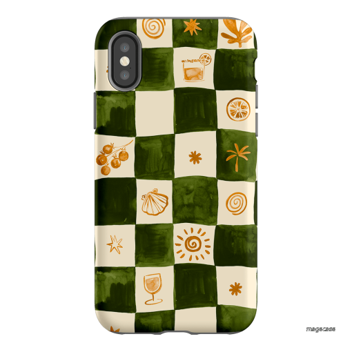 Afternoon Mezze Printed Phone Cases iPhone XS / Armoured by Charlie Taylor - The Dairy