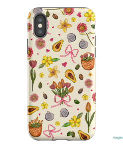 Bouquets & Bows Printed Phone Cases iPhone XS / Armoured by BG. Studio - The Dairy