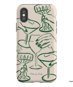 Cheers Printed Phone Cases iPhone XS / Armoured by Phthalo Ruth - The Dairy