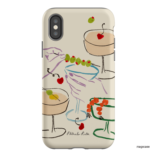 Cosmopolitan Dreams Printed Phone Cases by Phthalo Ruth - The Dairy