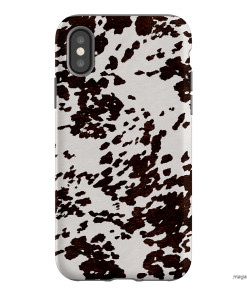 Cowhide Charm Printed Phone Cases iPhone XS / Armoured by The Dairy - The Dairy