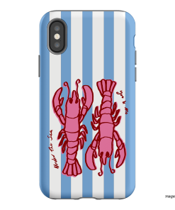Lobster for Life Printed Phone Cases iPhone XS / Armoured by The Dairy - The Dairy