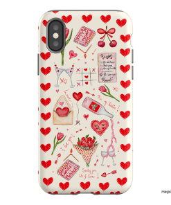 Love Note Printed Phone Cases iPhone XS / Armoured by BG. Studio - The Dairy
