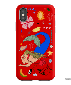 Mermaid Salad Scarlet Printed Phone Cases iPhone XS / Armoured by Easty Beasty - The Dairy