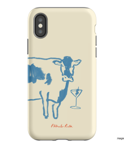 Mootini Blue Printed Phone Cases by Phthalo Ruth - The Dairy