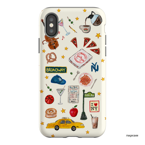 NYC Light Printed Phone Cases iPhone XS / Armoured by BG. Studio - The Dairy