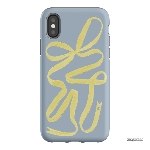 Sorbet Ribbon Printed Phone Cases iPhone XS / Armoured by Jasmine Dowling - The Dairy