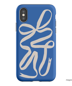 Something Blue Ribbon Printed Phone Cases iPhone XS / Armoured by Jasmine Dowling - The Dairy