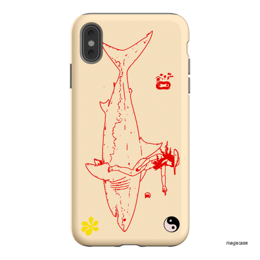 1800-Busy-Rn in Cream Printed Phone Cases iPhone XS Max / Armoured by Easty Beasty - The Dairy