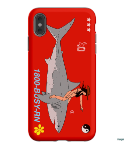 1800-Busy Rn in Red Printed Phone Cases iPhone XS Max / Armoured by Easty Beasty - The Dairy