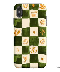 Afternoon Mezze Printed Phone Cases iPhone XS Max / Armoured by Charlie Taylor - The Dairy
