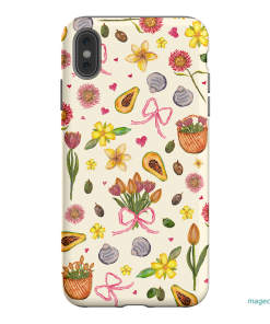 Bouquets & Bows Printed Phone Cases iPhone XS Max / Armoured by BG. Studio - The Dairy