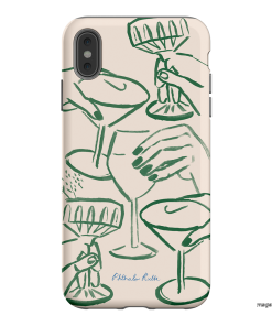 Cheers Printed Phone Cases iPhone XS Max / Armoured by Phthalo Ruth - The Dairy