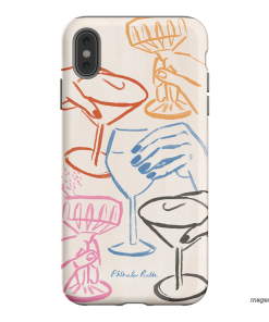 Cheers Multi Printed Phone Cases iPhone XS Max / Armoured by Phthalo Ruth - The Dairy
