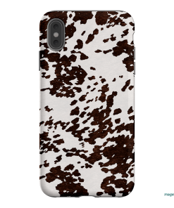 Cowhide Charm Printed Phone Cases iPhone XS Max / Armoured by The Dairy - The Dairy