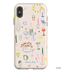 Dinnerware Printed Phone Cases iPhone XS Max / Armoured by Phthalo Ruth - The Dairy