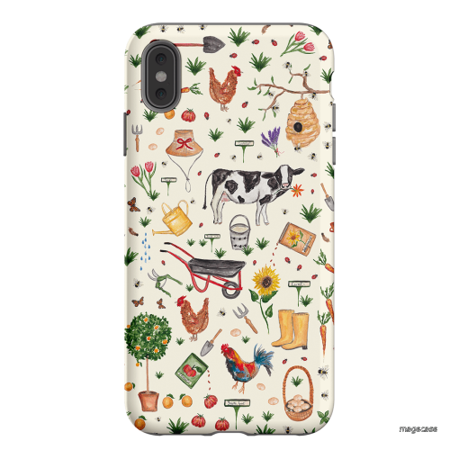 Farm Stay Printed Phone Cases iPhone XS Max / Armoured by BG. Studio - The Dairy