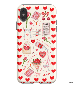 Love Note Printed Phone Cases iPhone XS Max / Armoured by BG. Studio - The Dairy