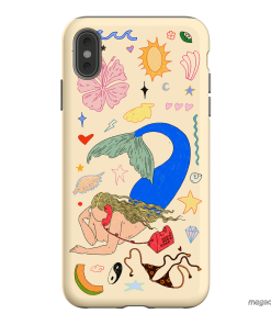 Mermaid Salad Cream Printed Phone Cases iPhone XS Max / Armoured by Easty Beasty - The Dairy