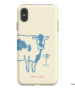 Mootini Blue Printed Phone Cases by Phthalo Ruth - The Dairy