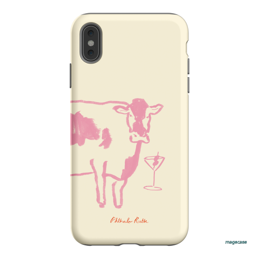 Mootini Pink Printed Phone Cases by Phthalo Ruth - The Dairy