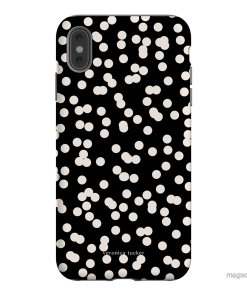 Mini Confetti Noir Printed Phone Cases iPhone XS Max / Armoured by Veronica Tucker - The Dairy