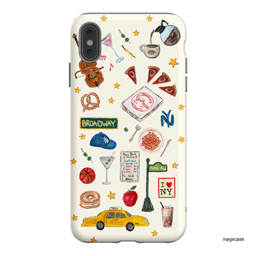 NYC Light Printed Phone Cases iPhone XS Max / Armoured by BG. Studio - The Dairy