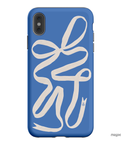 Something Blue Ribbon Printed Phone Cases iPhone XS Max / Armoured by Jasmine Dowling - The Dairy