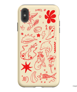 Spiced Cowboy Cream Printed Phone Cases iPhone XS Max / Armoured by Easty Beasty - The Dairy