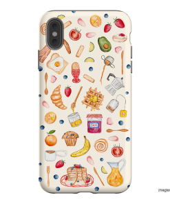 Sunday Breakfast Printed Phone Cases iPhone XS Max / Armoured by BG. Studio - The Dairy