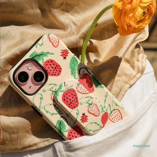 Ladybug Hour Printed Phone Cases by Phthalo Ruth - The Dairy
