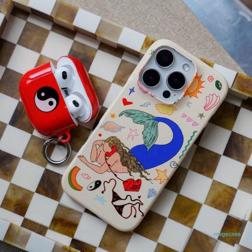 Mermaid Salad Cream Printed Phone Cases by Easty Beasty - The Dairy
