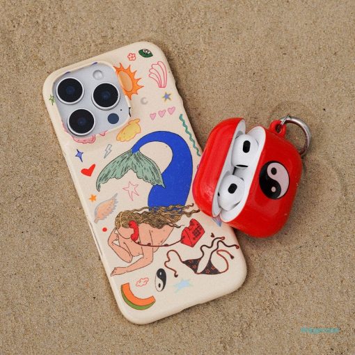 Mermaid Salad Cream Printed Phone Cases by Easty Beasty - The Dairy