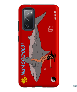 1800-Busy Rn in Red Printed Phone Cases Samsung Galaxy S20 FE / Armoured by Easty Beasty - The Dairy