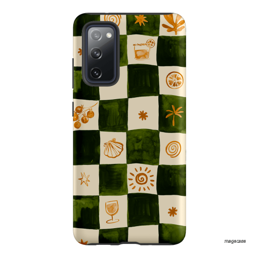 Afternoon Mezze Printed Phone Cases Samsung Galaxy S20 FE / Armoured by Charlie Taylor - The Dairy