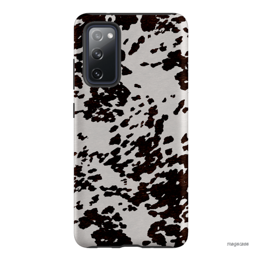 Cowhide Charm Printed Phone Cases Samsung Galaxy S20 FE / Armoured by The Dairy - The Dairy