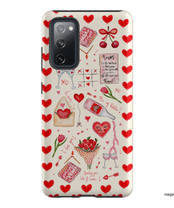 Love Note Printed Phone Cases Samsung Galaxy S20 FE / Armoured by BG. Studio - The Dairy